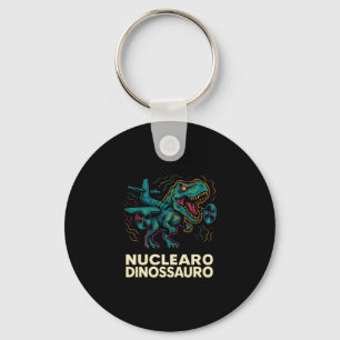 Nuclearo Dinossauro - Funny Italian Brainrot Kids  Keychain