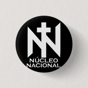 NÚCLEO NACIONAL 1 INCH ROUND BUTTON