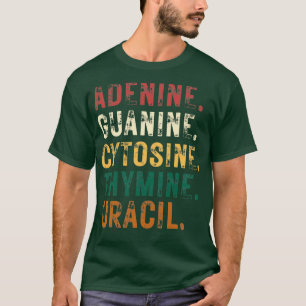 Nucleobases Biology Teacher DNA Biologist Gift 2 T-Shirt