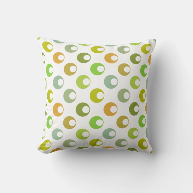 Nucleus Throw Pillow (Front)