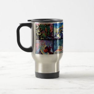 Nudi Art- Stainless Steel 15 oz Travel Mug