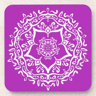Nudibranch Mandala Coaster