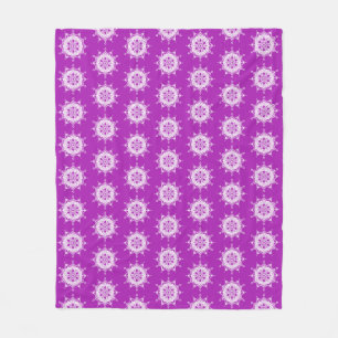 Nudibranch Mandala Fleece Blanket