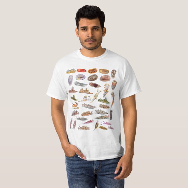 Nudibranchs of Britain T-Shirt (Front Full)