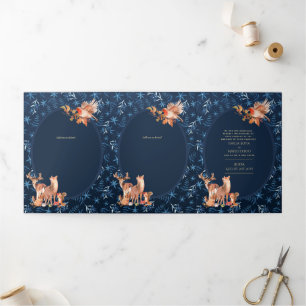 Nuestra Boda 6 page Spanish Wedding Invite