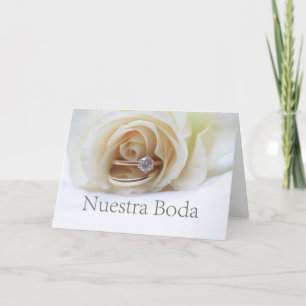 Nuestra Boda - faire-part de mariage espagnol
