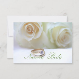 Nuestra Boda - faire-part de mariage espagnole
