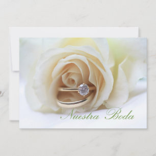 Nuestra Boda - faire-part de mariage espagnole