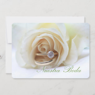 Nuestra Boda - faire-part de mariage espagnole