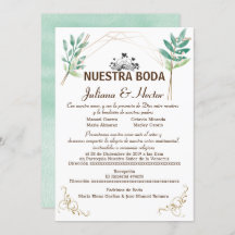 Nuestra Boda Invitation