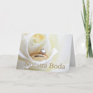 Nuestra Boda - Spanish  wedding invitation