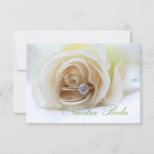 Nuestra Boda - Spanish  wedding invitation