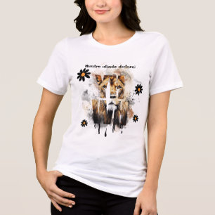 Nuestra Respiración Declara YHWH Blusa Tri-Blend Shirt