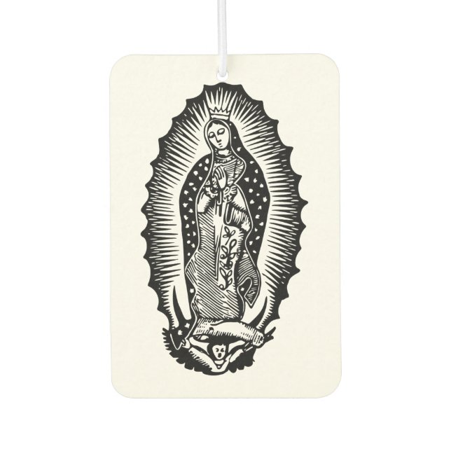 Nuestra Señora de Guadalupe Air Freshener (Front)