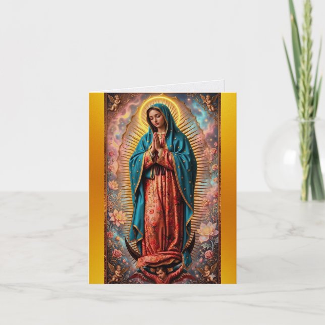 Nuestra Señora de Guadalupe Card (Front)