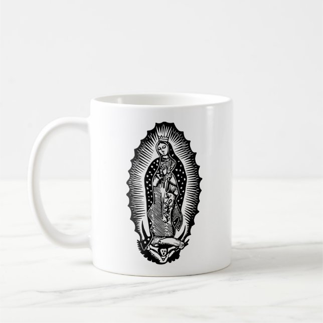 Nuestra Señora de Guadalupe Coffee Mug (Left)