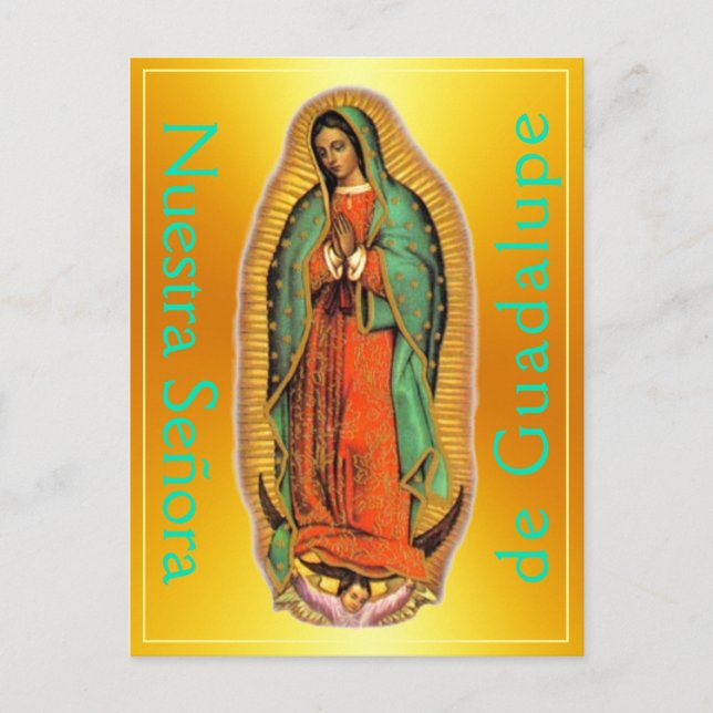 Nuestra Señora de Guadalupe Postcard (Front)