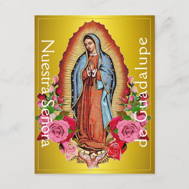 Nuestra Señora de Guadalupe Postcard (Front)