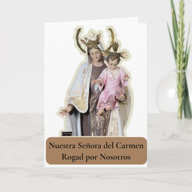  NUESTRA SEÑORA DEL CARMEN Card (Front)