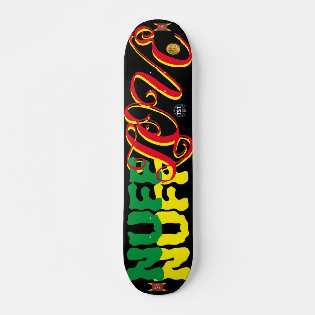 NUFF NUFF LOVE   JMT 7 3/4" Skateboard Deck (Front)
