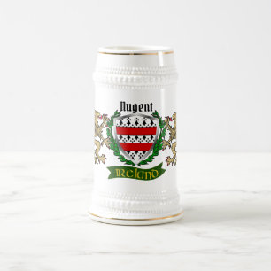 Nugent Irish Shield Beer Stein