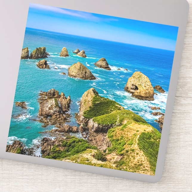 Nugget Point islets, New Zealand (Detail)