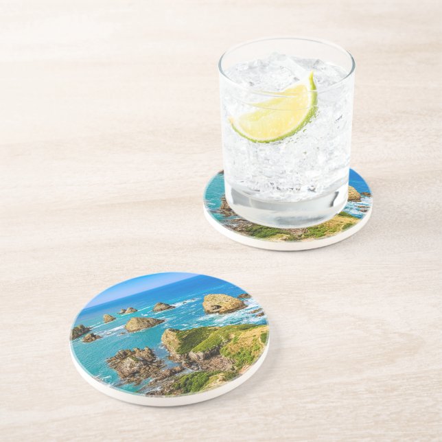 Nugget Point islets, New Zealand Coaster (Side)