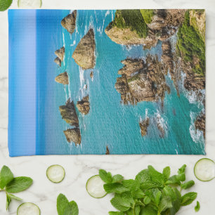 Nugget Point islets, New Zealand Kitchen Towel
