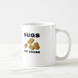nugs not drugs coffee mug