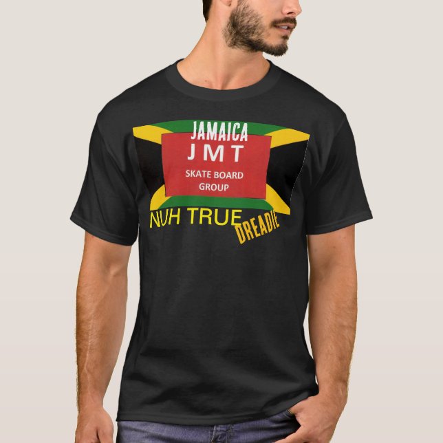 NUH TRUE DREADIE  Basic Dark T-Shirt (Front)