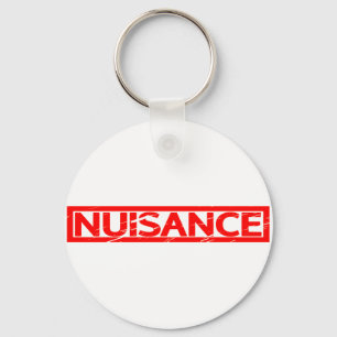 Nuisance Stamp Keychain