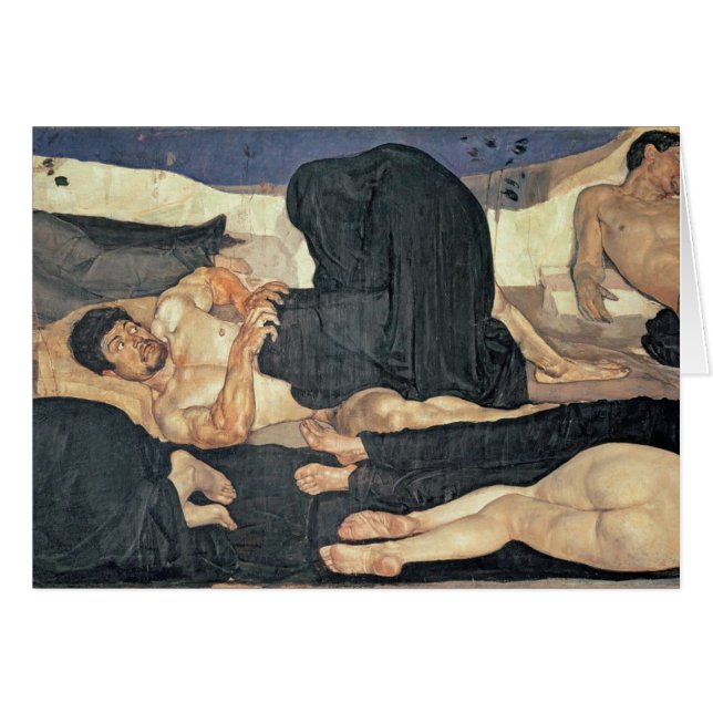 Nuit, 1890 (huile sur la toile) (Devant horizontal)