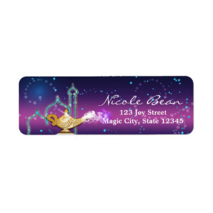 Nuit Arabe Lampe Magique Dorée Fête