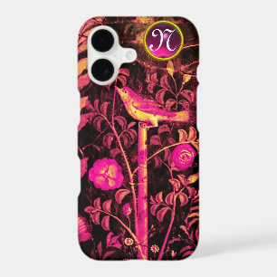 NUIT AVEC MONOGRAMME ROSE, Rose Black Jaune