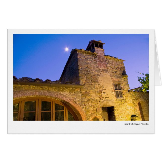 Nuit chez Sogna Piccola (Devant horizontal)