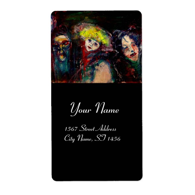 NUIT DE CARNAVAL À VENISE Mascarade Vénitienne Mas (Devant)