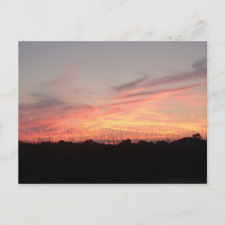 Nuit de carte postale de série de sérénité