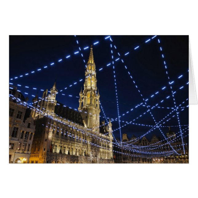 Nuit de Noël à Bruxelles (Devant horizontal)
