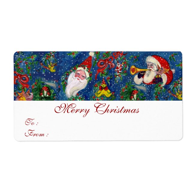 NUIT DE NOËL / SANTA CLAUS AVEC JOUETS (Devant)