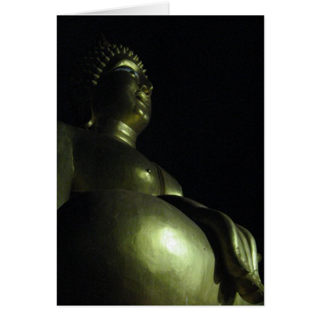 Nuit du Bouddha ... Carte Thaïlande (Devant)