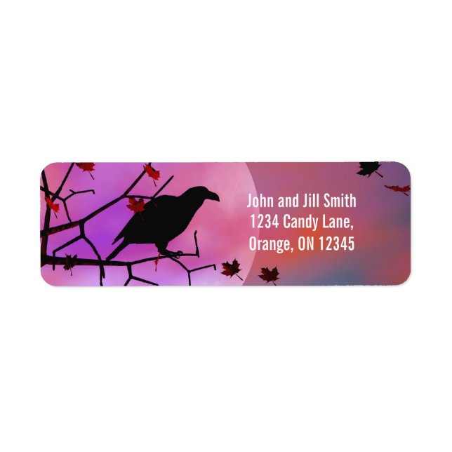 Nuit du Corbeau d'Halloween (Devant)