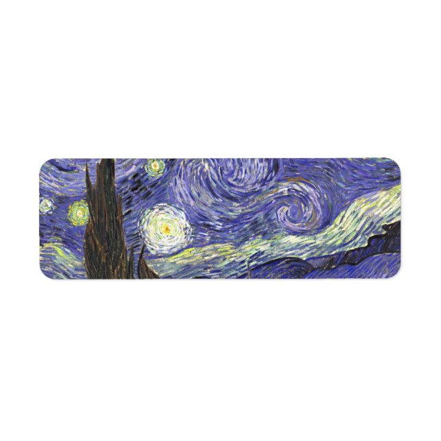 Nuit étoilée par Vincent van Gogh (Devant)