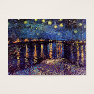 Nuit étoilée sur le Rhône de Van Gogh