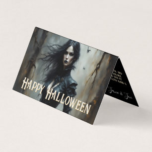 Nuit gothique d'Halloween de mystère