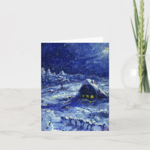 Nuit. Hiver. Russie - Carte de note