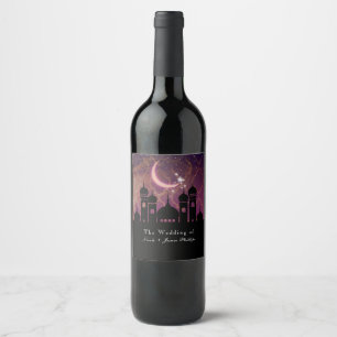 nuits arabes Marocain Moyen-Orient Vins Étiquettes