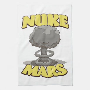 Nuke Mars Kitchen Towel