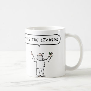 NUKE THE LIZARDS Coffee Mug