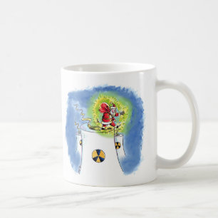 Nuked Santa Claus left hand mug