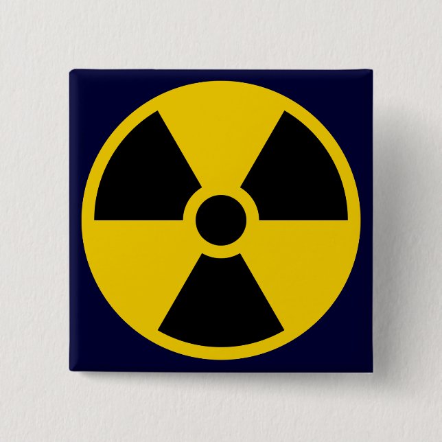 Nukes 2 Inch Square Button (Front)